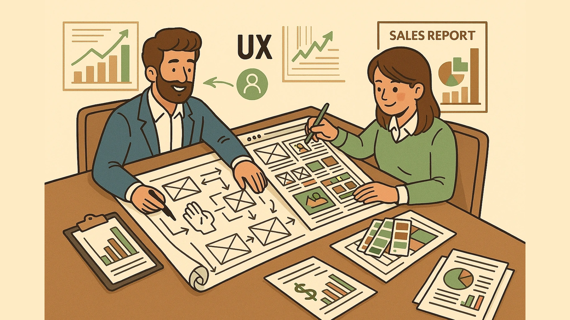 UI/UX 意義遠不止於畫面漂亮，會直接影響營收與成本