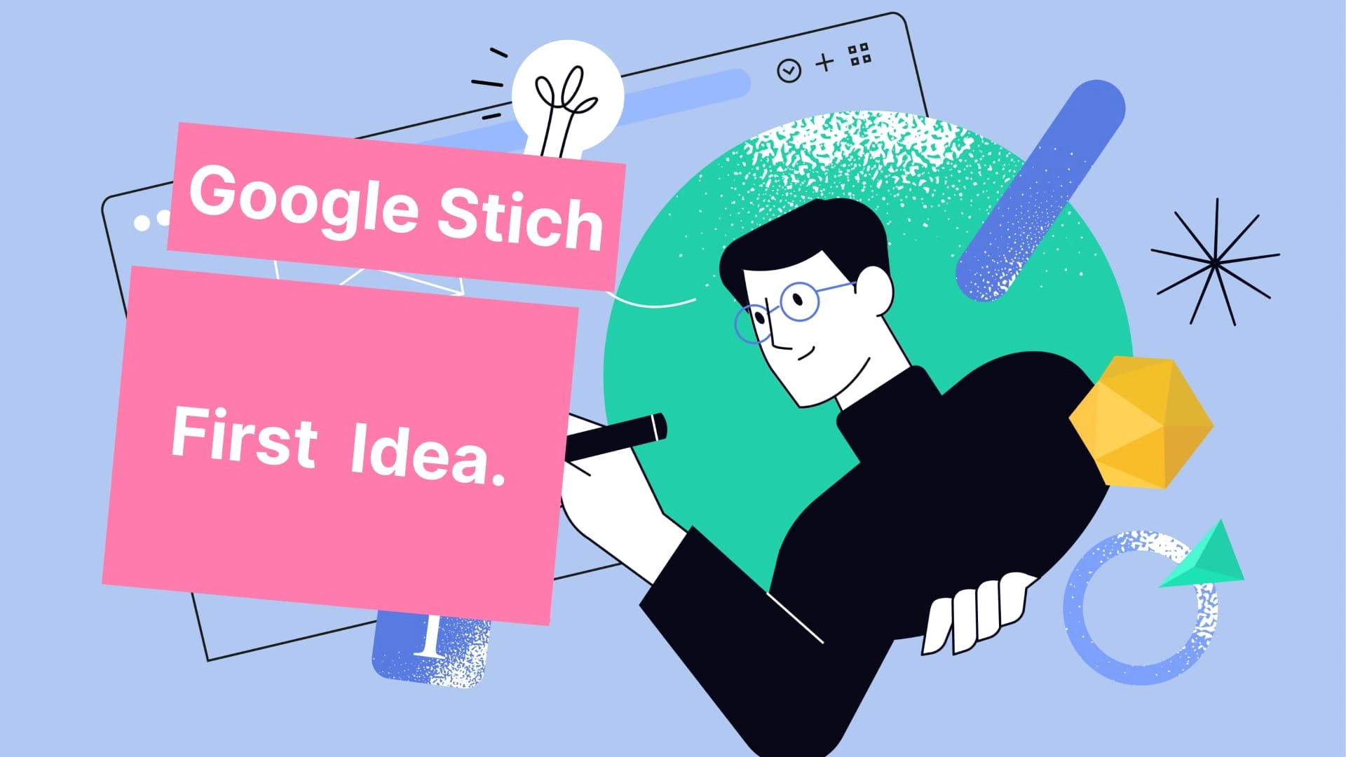 找系統設計廠商怕講不清楚？先用 Google Stitch AI 工具把想法變成 UI 草稿！